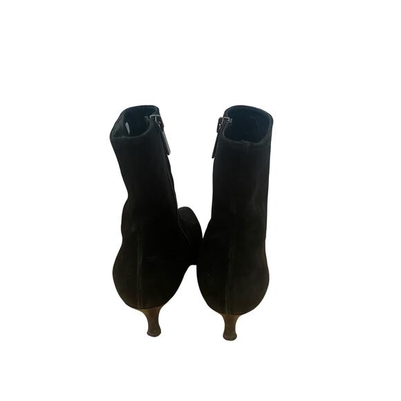 Aquatalia by Marvin K Black Suede Booties Size 7.5 - Picture 3 of 5